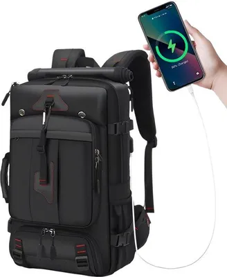 Image de CarryQuest® - Sac à dos professionnel, 17,3 pouces, imperméable, noir