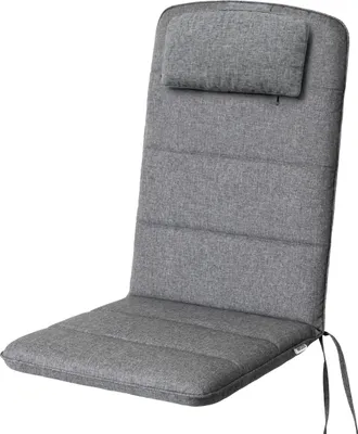 Image de Coussin pour chaise à haut dossier "Antonia" (50×48×73 cm) - 6 cm d'épaisseur | Coussin pour siège, coussin pour siège, coussin pour meubles de jardin | HobbyGarden