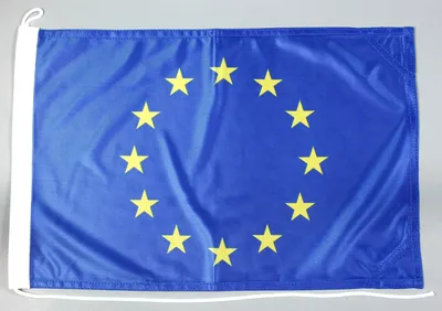 Produktbild von Bootsflagge Europa 30x45 cm Motorradflagge Bootsfahne