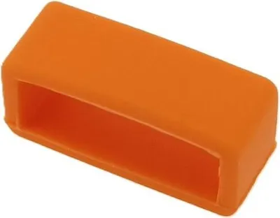 Produktbild von s.Oliver Bandschlaufe 18mm orange | Silikon weich | SO-1992-PQ