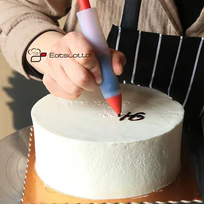 Produktbild von Silikon Lebensmittel Schreibstift – Präzises Kuchen- und Schokoladendekorationswerkzeug mit feiner Düse