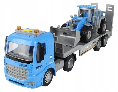 Produktbild von Dromader Transport Truck Tieflader mit Licht und Sound