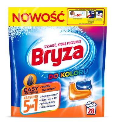 Obrázek produktu pro Bryza, prací kapsle 5v1, 28 kusů