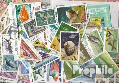 Produktbild von Briefmarken Motive 100 verschiedene Marken