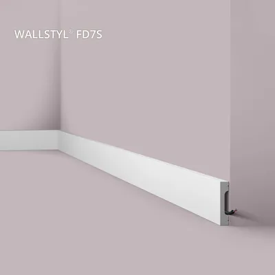 Produktbild von NMC FD7S WALLSTYL Sockelleiste Zierleiste Stuckleiste 2 m