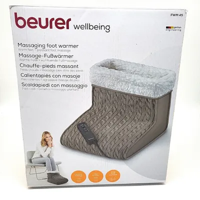 Produktbild von Beurer FWM 45 Fußwärmer Massagefunktion Wärme Entspannung beanspruchte Füße