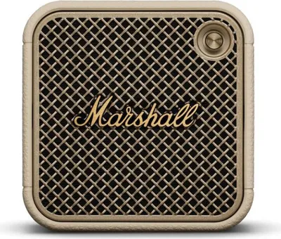 Produktbild von Marshall Emberton II Black & Brass Bluetooth-Lautsprecher, Farbe:Beige