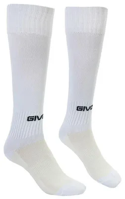 Image de Givova - Chaussettes de football « Calcio » MR1110 (41,5 EU - 45,5 EU) (blanc/jaune)