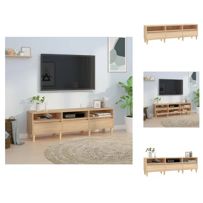 Immagine prodotto di mobile TV vidaXL rovere Sonoma 150x30x44,5 cm materiale a base di legno - Mobili TV