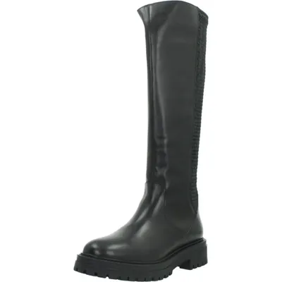 Produktbild von GEOX Stiefel IRIDEA, Glattleder, Schwarz, Damen