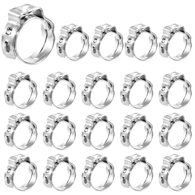 Productafbeelding van Stalen Einohr-Slauchschellen 10,3-12,8 mm - 20 Stuks