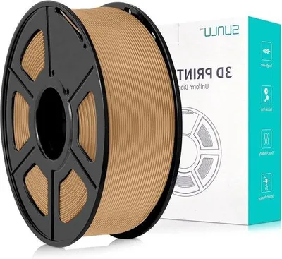 Image de Filament pour imprimante 3D, 1,75 mm, bois robuste