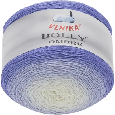 Obrázek produktu pro Příze DOLLY OMBRE - 250 g, 875 m - Fialová