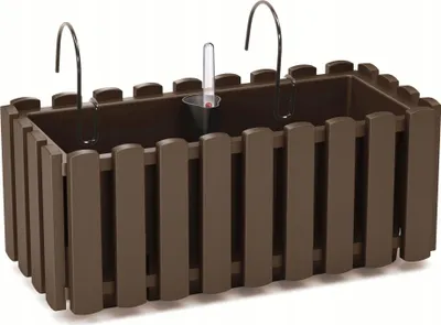 Image de Truhlík s kov. držákem BOARDEE FENCYCASE W 38 cm - barva: hnědá