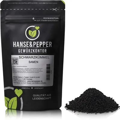 Produktbild von 500g Schwarzkümmelsamen