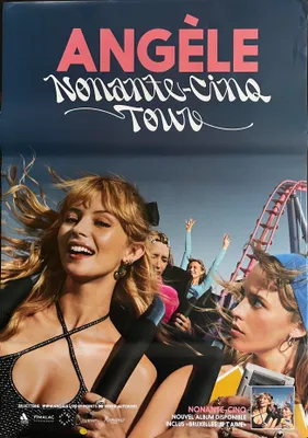 Zdjęcie produktu dla Angèle - Turneja "Nonante-cinq" - PLAKAT - 70x100 cm