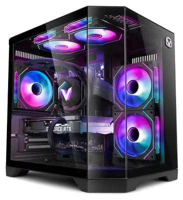 Produktbild von Vibox III-445 Gaming PC - i7 12700KF 5,0 GHz - RTX 5060 8 GB - 16 GB RAM - 1 TB SSD - Windows 11 - WiFi 6 + Bluetooth 5.4