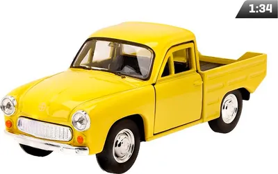 Zdjęcie produktu dla Model 1:34, FSO Syrena R20, żółty