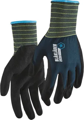 Produktbild von Blakläder Arbeitshandschuhe - Nitril-überzogen Dunkel Marineblau 2930 1457, Farbe:dunkel marineblau, Größe:9