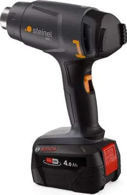 Produktbild von STEINEL 088071 MH 1 SET 4AH LG Akku-Heißluftgebläse inkl. Akku Ladegerät 500