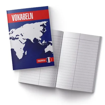 Produktbild von itenga Vokabelheft Französisch DIN A5, 56 Seiten 100g Naturpapier