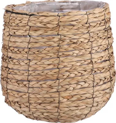 Obrázek produktu pro Mica Decorations Koš na rostliny Avalon - V31 x Ø30 cm - mořská tráva - světle hnědý