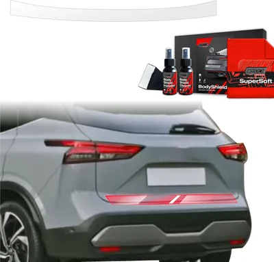 Obrázok produktu pre Ochranná fólia Grizz Protector na zadný nárazník – Nissan Qashqai 3 (2021–2024)