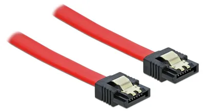 Produktbild von DeLOCK 82674, 0,1 m, Männlich/Männlich, Rot