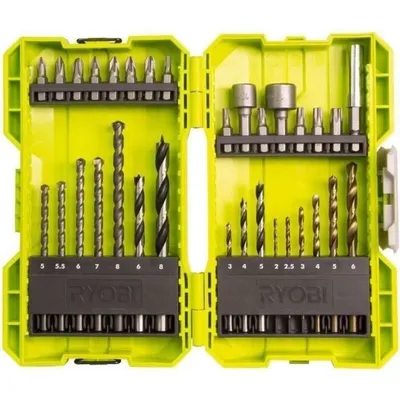 Produktbild von Ryobi Bohrer- und Schrauber-Set, 30-teilig