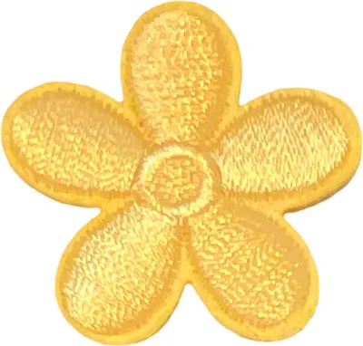 Produktbild von Blumen-Emblem-Aufnäher zum Aufbügeln