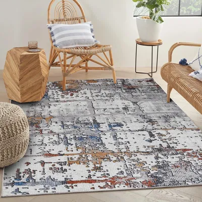 Image de Conceptum Hypnose, Woopamuk367, tapis (160 x 230), 70 % COTON / 30 % POLYESTER, multicolore, 160 x 230 cm