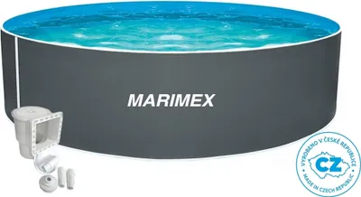 Produktbild von Orlando Pool 3,05 x 0,91 m GRAU, Pool, Folie, Skimmer