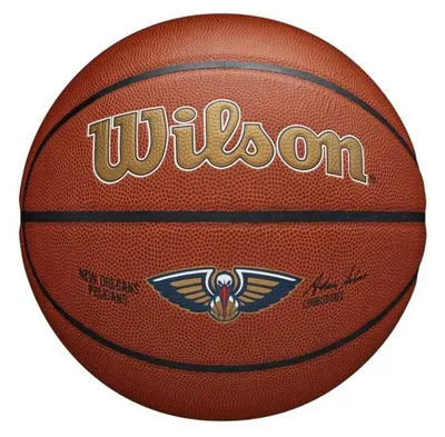 Immagine prodotto di Wilson - Pallone da basket "Team Alliance New Orleans Pelicans" PP9370 (7) (marrone)