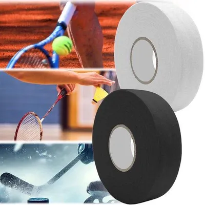 Image de Bande antidérapante noire 25 mm x 25 m pour poignées de sport