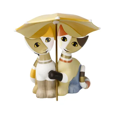 Produktbild von Goebel R. Wachtmeister Katzen Amici sotto l´ombrello Figur