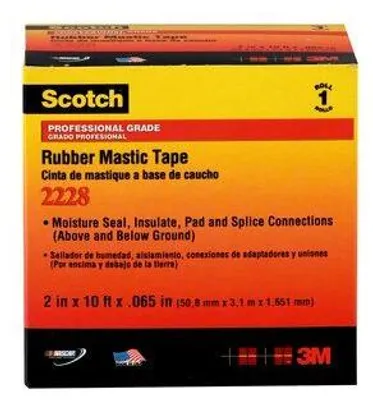 Zdjęcie produktu dla taśma 3M na kauczuku butylowym SCOTCH2228 Scotch 2228 50,8MMX3,05MX1,65MM