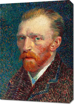 Immagine prodotto di Quadro 50x70 cm Autoritratto, Van Gogh Vintage per il salotto