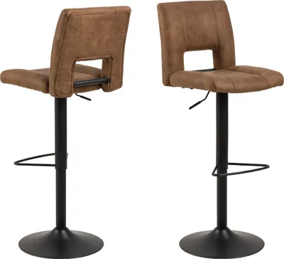 Produktbild von (2er Set) Syra Barhocker braun.
