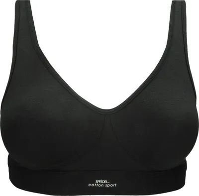Produktbild von Damen Achselbustier Sport BH Fitness von SPEIDEL Farbe schwarz Größen 38 - 46 Größe - 38