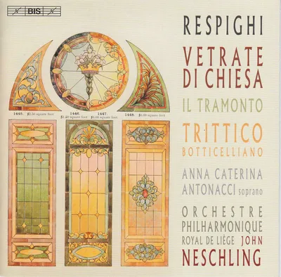 Obrázek produktu pro Ottorino Respighi (1879-1936): Trittico Botticelliano - - (SACD / O)