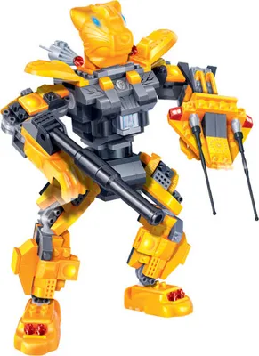 Produktbild von Beast Fighter Kampfroboter Roboter von BanBao Gelb 6311