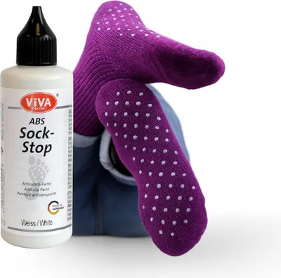 Produktbild von ViVA DECOR ABS Sock-Stop 82ml, Weiss