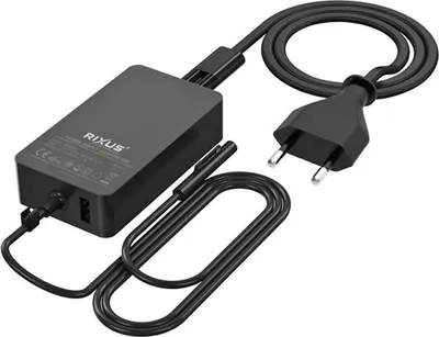 Produktbild von Rixus Schnellladegerät 44W für Microsoft Surface Laptop 2/3, Surface Pro 3/4/6/7/X (RXLC29)