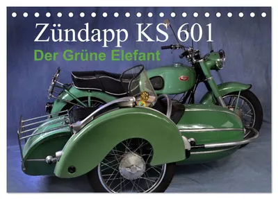 Produktbild von Zündapp KS 601 (Tischkalender 2027 DIN A5 quer), CALVENDO Monatskalender