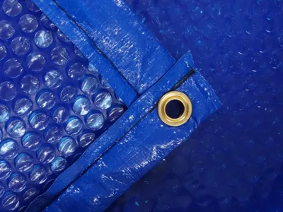 Produktbild von Solarplane mit Randverstärkung [rechteckig | 700 x 400 cm | 400 µ]