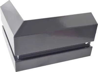 Obrázok produktu pre Renoplast hliníkový základný profil C2 soklová lišta, základný roh vnútorný 90°, grafit