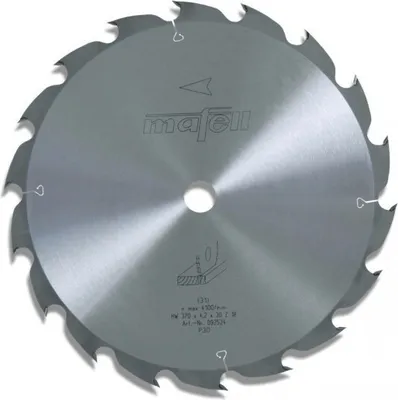 Produktbild von Mafell Sägeblatt-HM 370 x 2,2/4,2 x 30 mm, Z 18, WZ | 092524