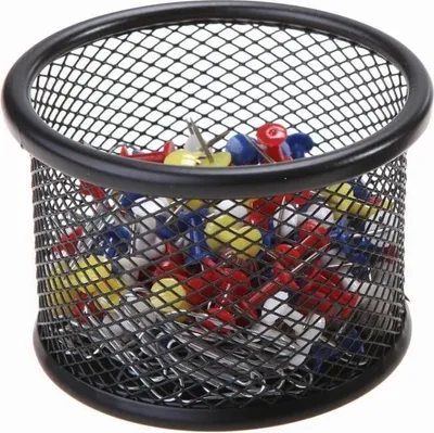 Obrázek produktu pro Paperclip cup round medium black