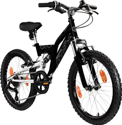 Image de Galano FS180 Vélo enfant 20 pouces à partir de 6 ans 120-135 cm filles garçons Vélo 6 vitesses
