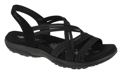 Produktbild von Skechers Reggae Slim Simply Stretch Sandals 163023-BLK, Sandalen, Damen, Schwarz, Größe: 35